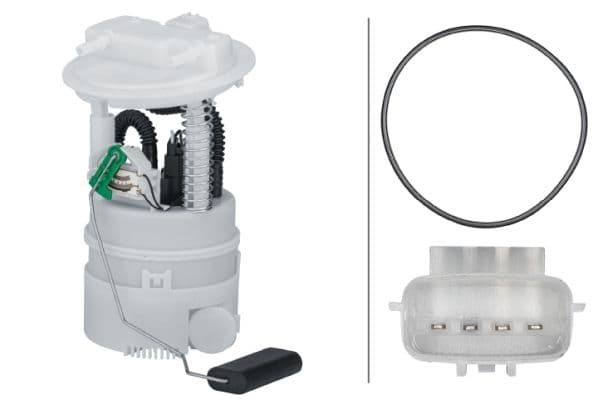 Elektrische brandstofpomp (module) past: RENAULT CAPTUR I, CLIO IV 0.9/0.9LPG/1.2 11.12-08.21