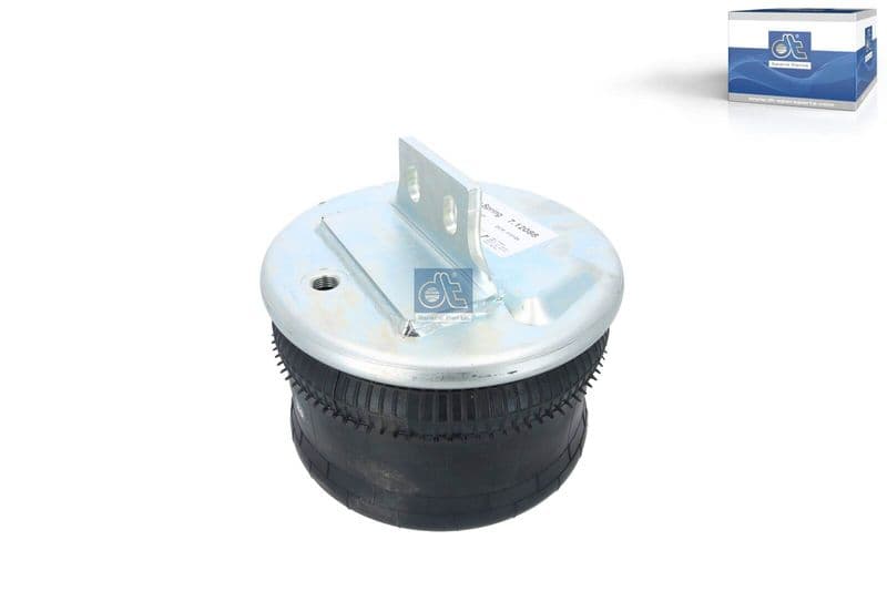 Luchtveringsbalgen Aan de voorkant/Voor Links ((en) steel base, (en) with base) past: IVECO STRALIS II, S-WAY 09.12-