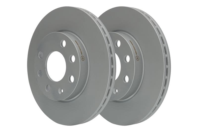 Brake disc Voor Links/Rechts past: OPEL CORSA C 1.0/1.2/1.7D 09.00-12.09