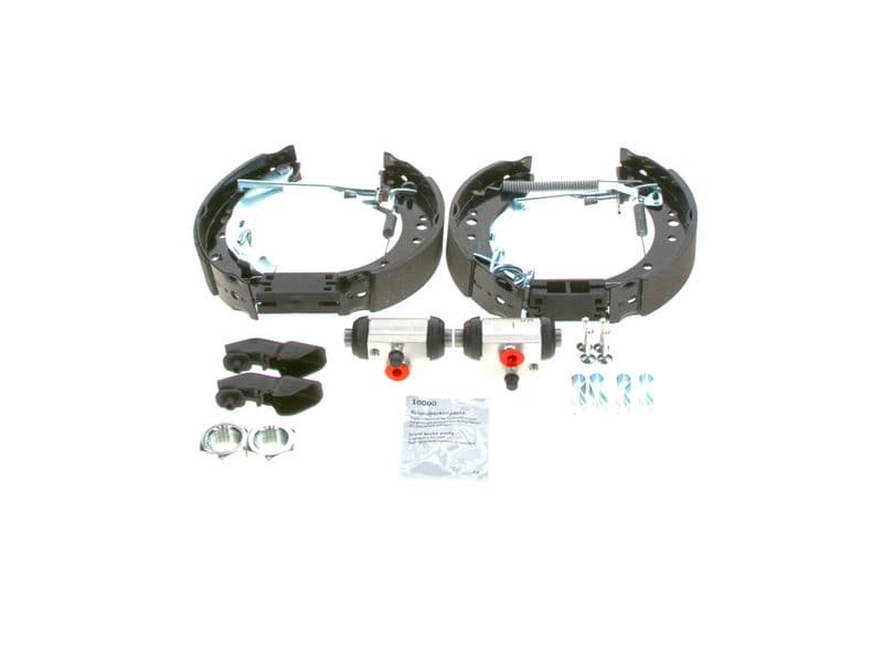 Remtrommelset (schoen, cilinder, veren) past: CITROEN C2, C2 ENTERPRISE, C3 I, C3 PLURIEL  PEUGEOT 1007 1.1-1.6D 02.02-