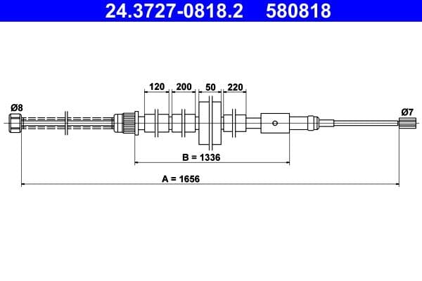 Cable Pull, parking brake