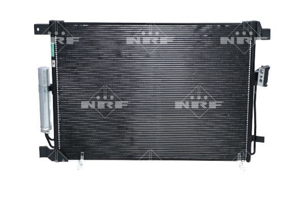 A/C condensator (met droger) past: NISSAN NAVARA NP300  RENAULT ALASKAN 2.3D 01.15-