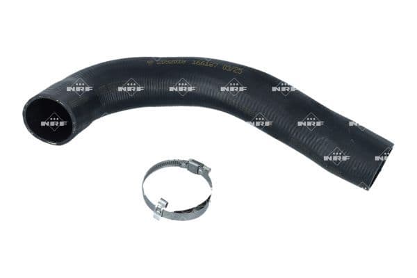 Intercooler slang Links (Achter/Bodem, zwart) past: OPEL SIGNUM, VECTRA C, VECTRA C GTS  SAAB 9-3 1.9D 04.04-02.15