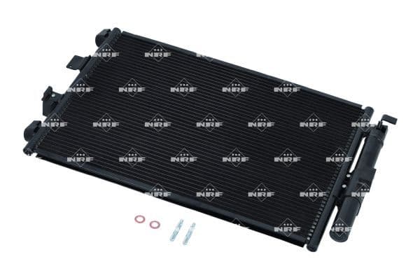 A/C condensator (met droger) past: ALFA ROMEO 33, ARNA  FORD C-MAX II, FOCUS III, GRAND C-MAX, KUGA II, TOURNEO CONNECT V408 NADWOZIE WIELKO, TRANSIT CONNECT, TRANSIT CONNECT V408 1.0-2.3 05.83-